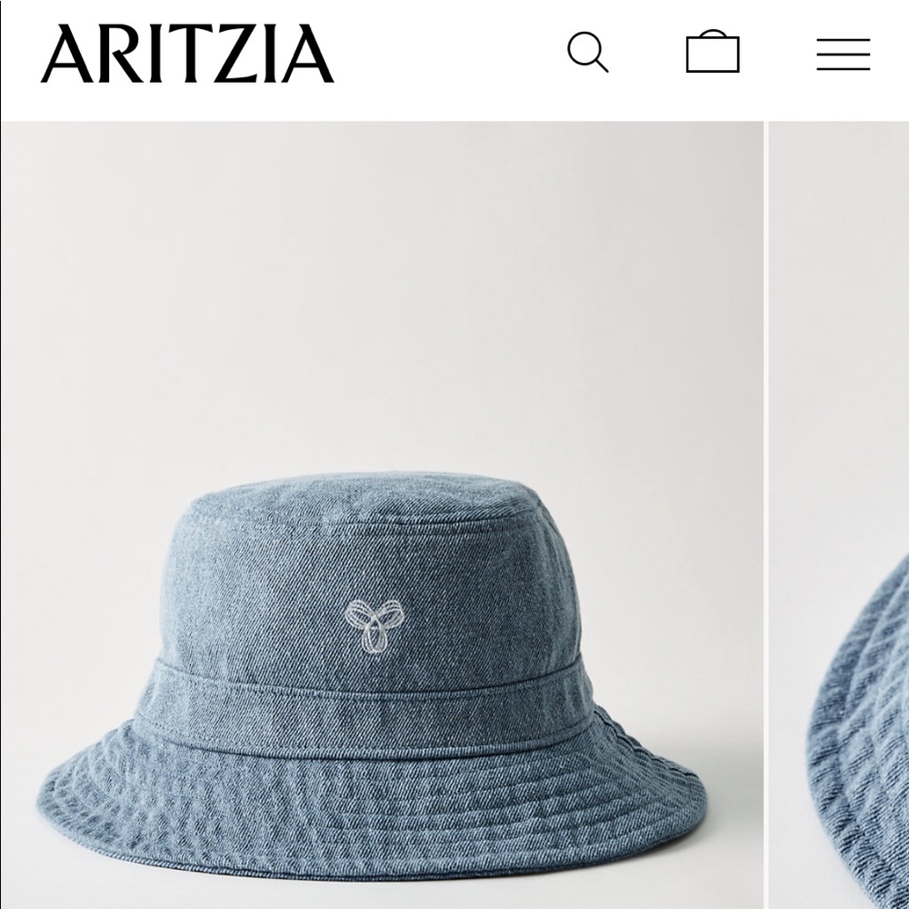 Aritzia TNA Denim Jean Bucket Hat
